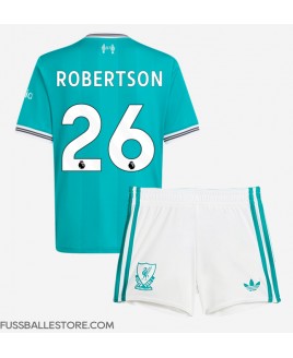 Günstige Liverpool Andrew Robertson #26 3rd trikot Kinder 2025-26 Kurzarm (+ Kurze Hosen)
